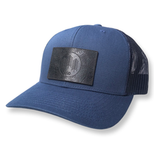 Load image into Gallery viewer, RGD Black Topographic - Navy &amp; Navy