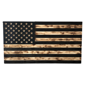 Wooden American Flag - Subdued