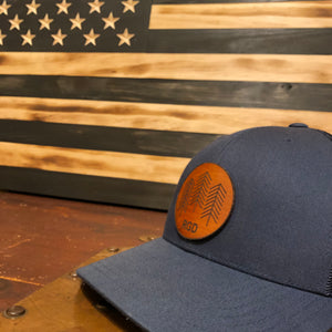 Wooden American Flag - Subdued