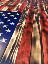 Load image into Gallery viewer, Wooden American Flag