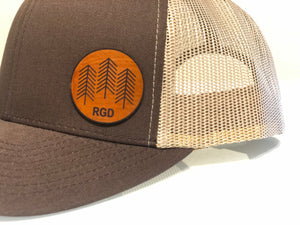 RGD - Brown & Tan - Small Patch - The Rugged Brand